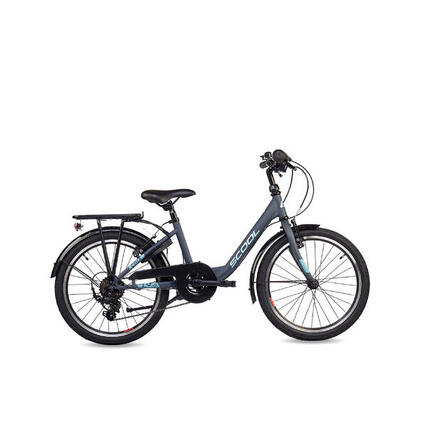 chiX 26, Kinderfahrrad, 6-Gang, Koralle/Dunkelrot, 140–160 cm