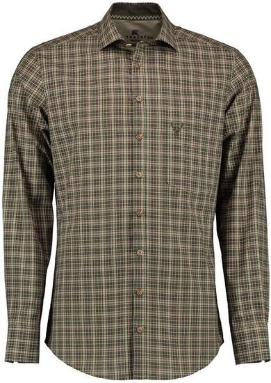 OS Trachten® Jägerhemd Herren Jagdhemd kariert langarm von Oefele Jagd NEU