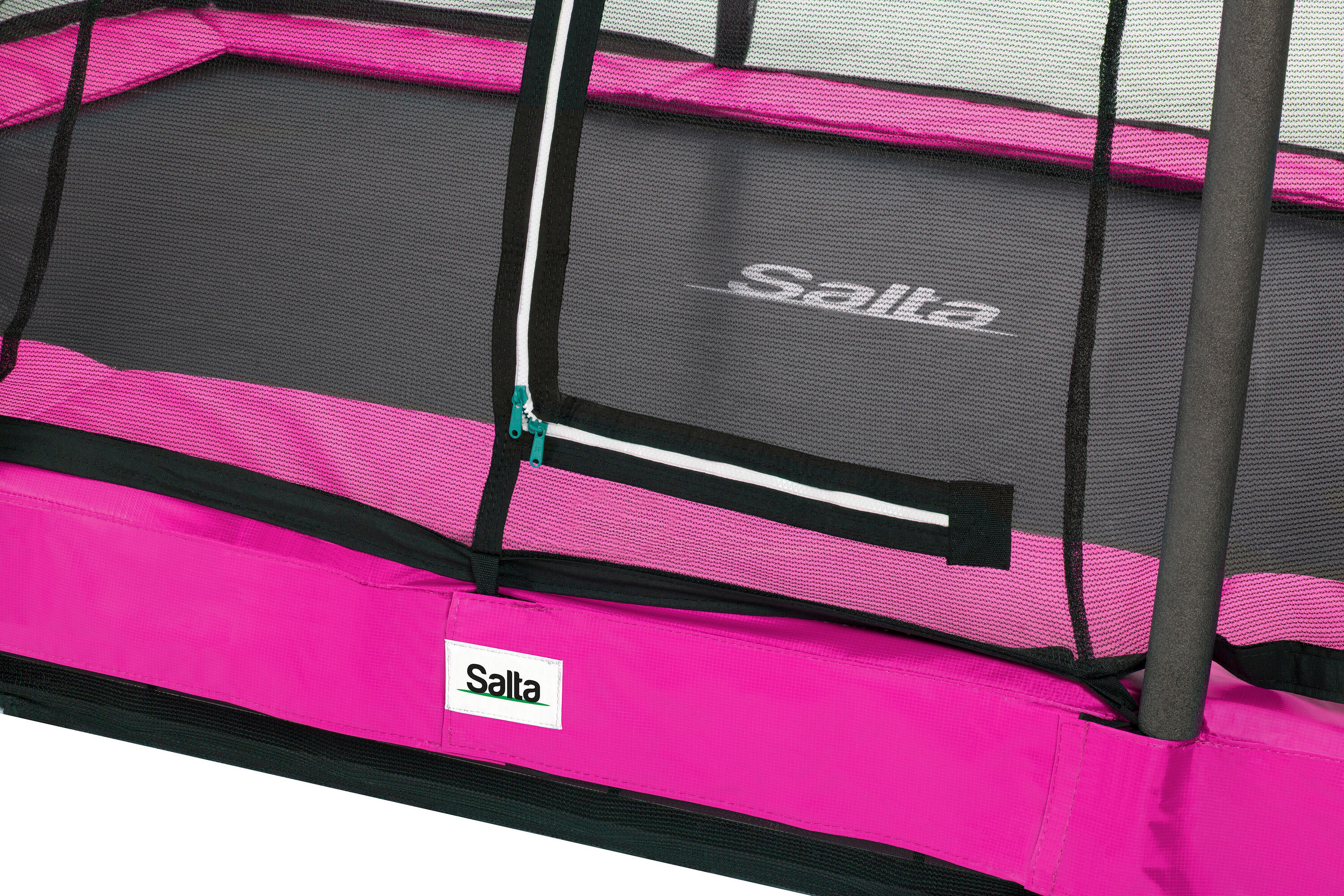 Comfort Edition Ground - Inground trampoline - 214x153cm - Roze 3/8