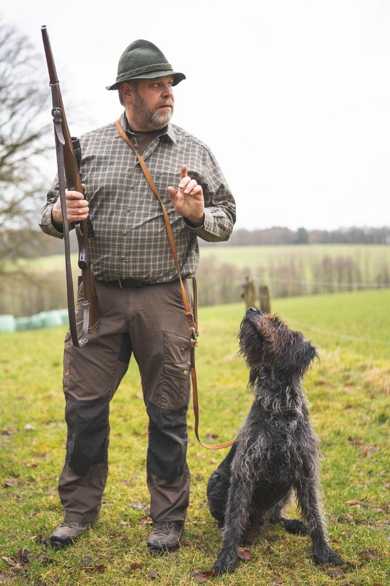 OS Trachten® Jägerhemd Herren Jagdhemd kariert langarm von Oefele Jagd NEU 2/6