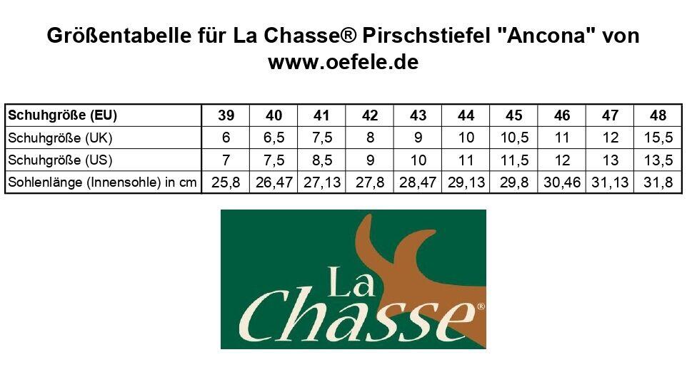 La Chasse® Leichter Pirschstiefel "Ancona" Jagdstiefel oliv wasserdicht Oefele 6/7