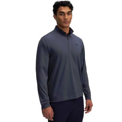 Under armour 1/4 zip-downpour grey heren
