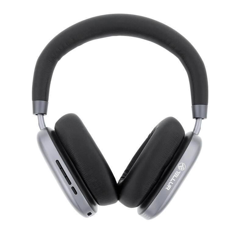 Casti Bluetooth Over-ear Tellur Shade, ANC, gri