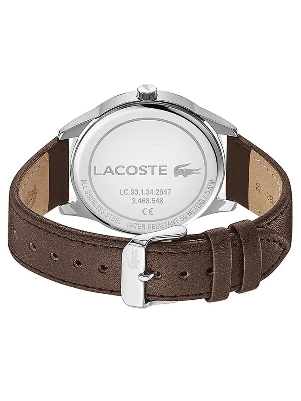 Lacoste 2011046, Quartz, 42mm, 5ATM 3/4
