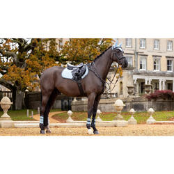 Tapis de selle Suede Close Contact Square Glacier - LEMIEUX