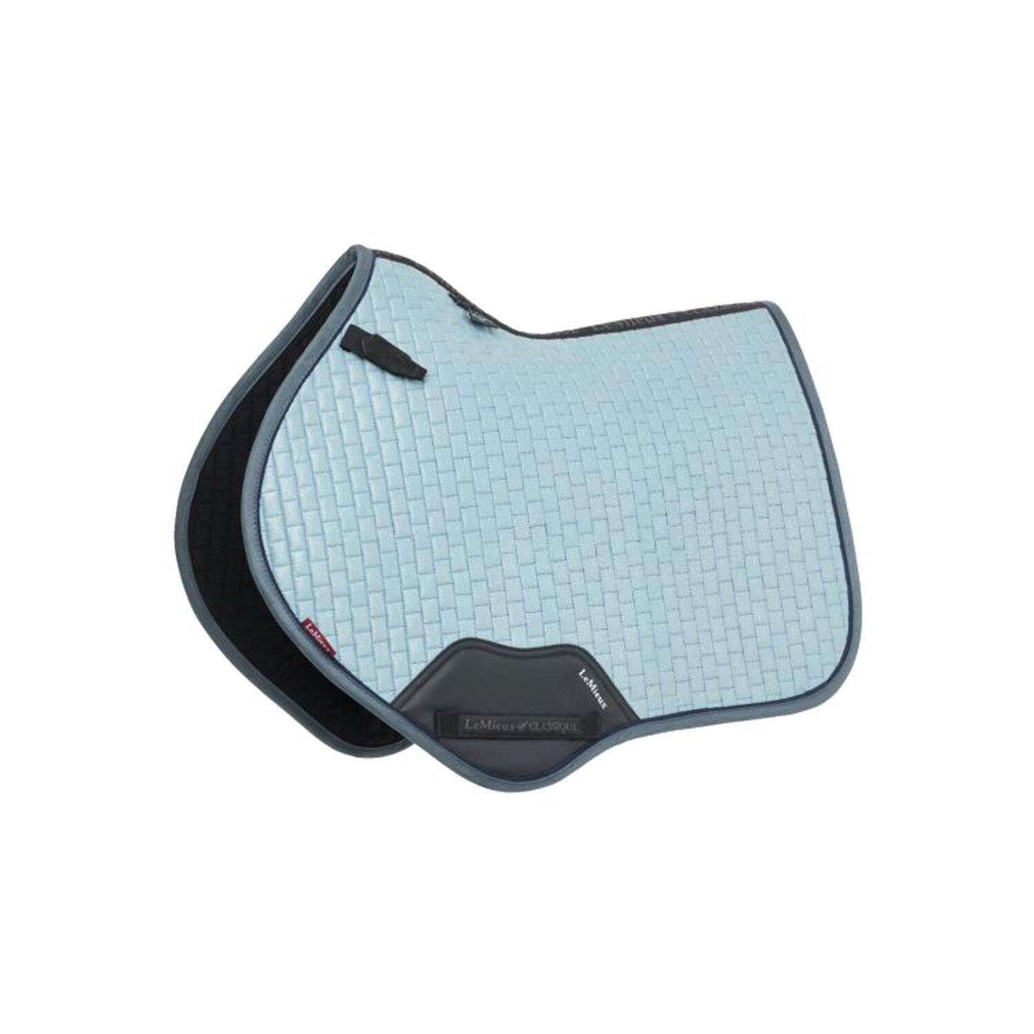 Tapis de selle Suede Close Contact Square Glacier - LEMIEUX 3/3