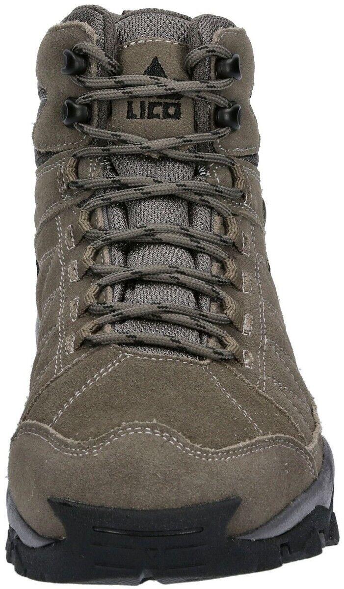 Lico Trekkingstiefel "Arlberg" grau Wanderstiefel Herren wasserdicht von Oefele 3/7