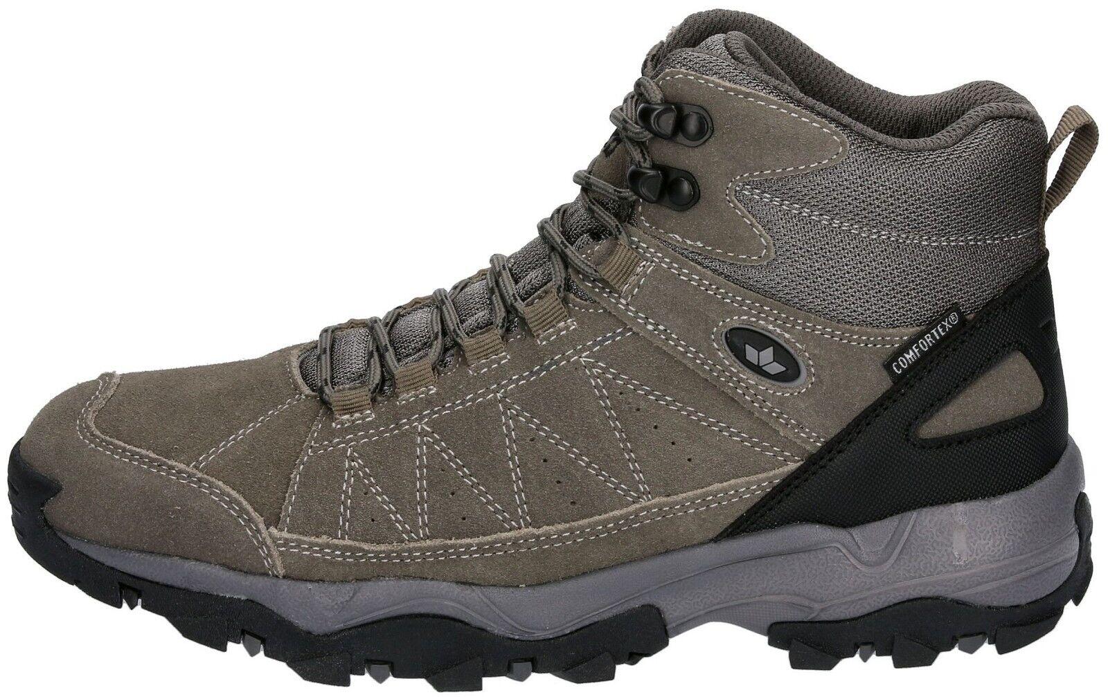 Lico Trekkingstiefel "Arlberg" grau Wanderstiefel Herren wasserdicht von Oefele 2/7