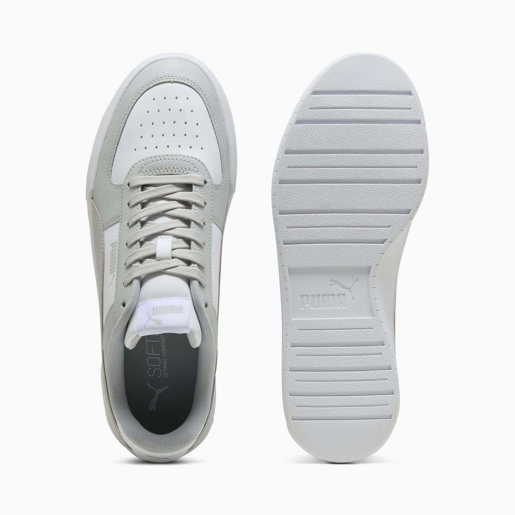 Puma Caven sneaker sportiva bianco grigio uomo 3/6