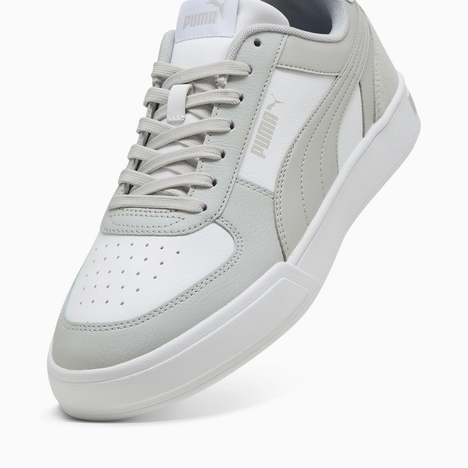 Puma Caven sneaker sportiva bianco grigio uomo 5/6