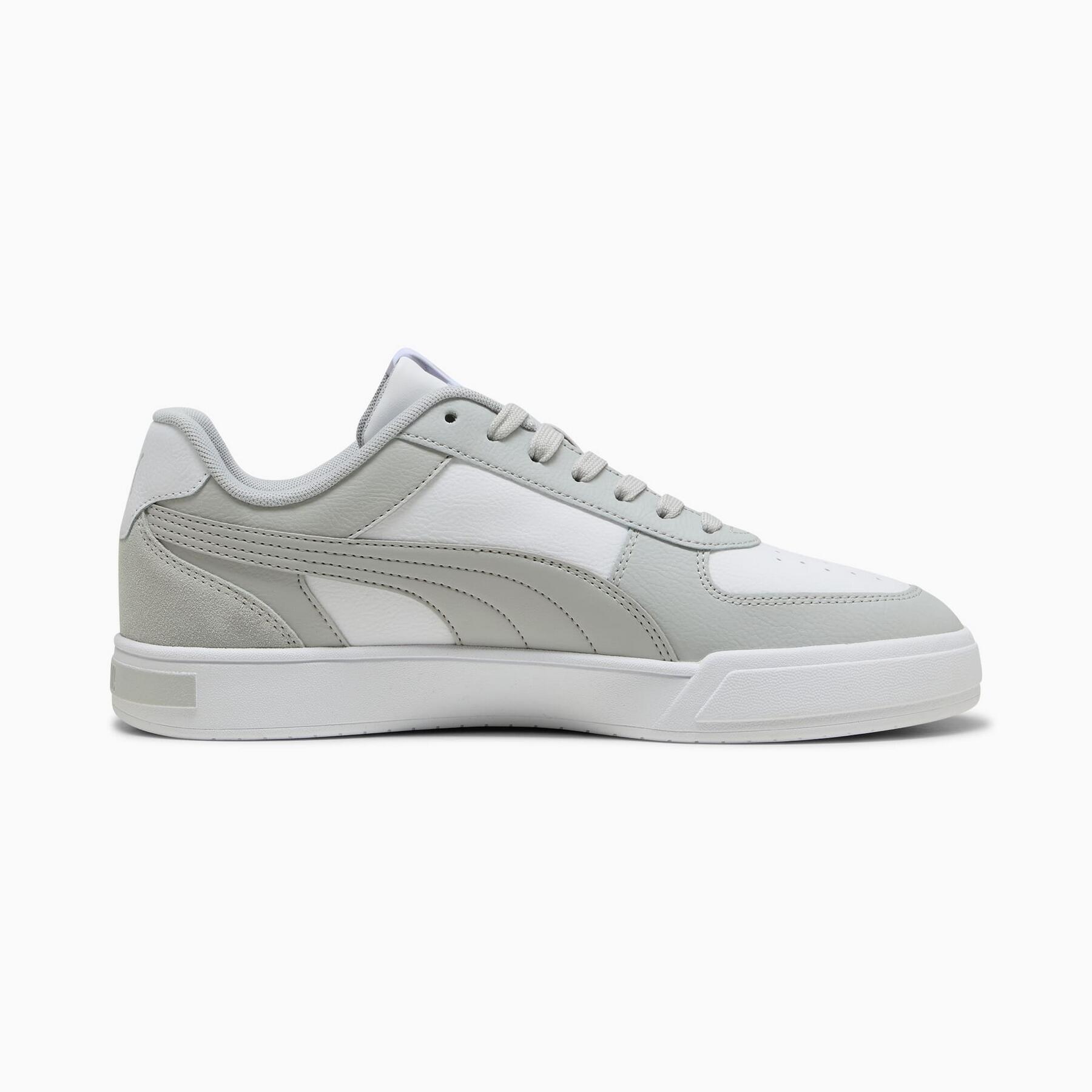 Puma Caven sneaker sportiva bianco grigio uomo 4/6
