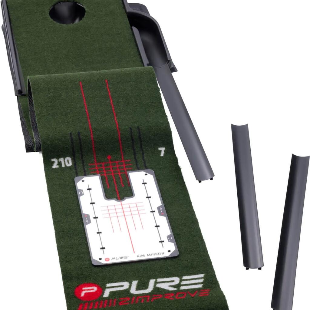 Putting mat and mirror Pure2Improve Confidence