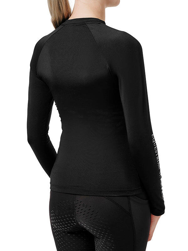Baselayer equitazione maniche lunghe donna Equestrian Stockholm Dynamic 4/5