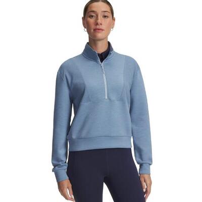 Under armour drive midlayer pullover blue smoke