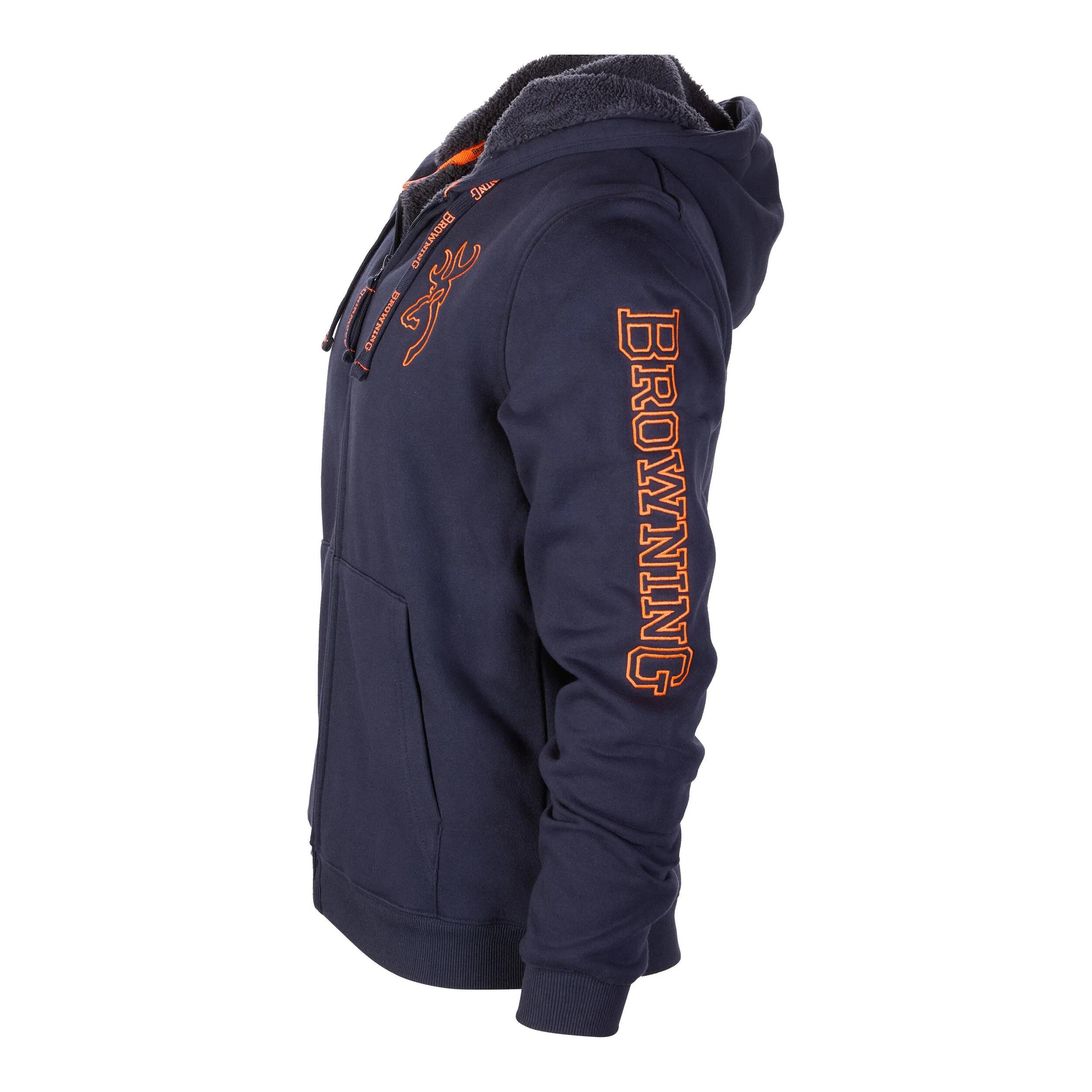 Sweatshirt com capuz e fecho de correr Browning Snapshot warm 3/6