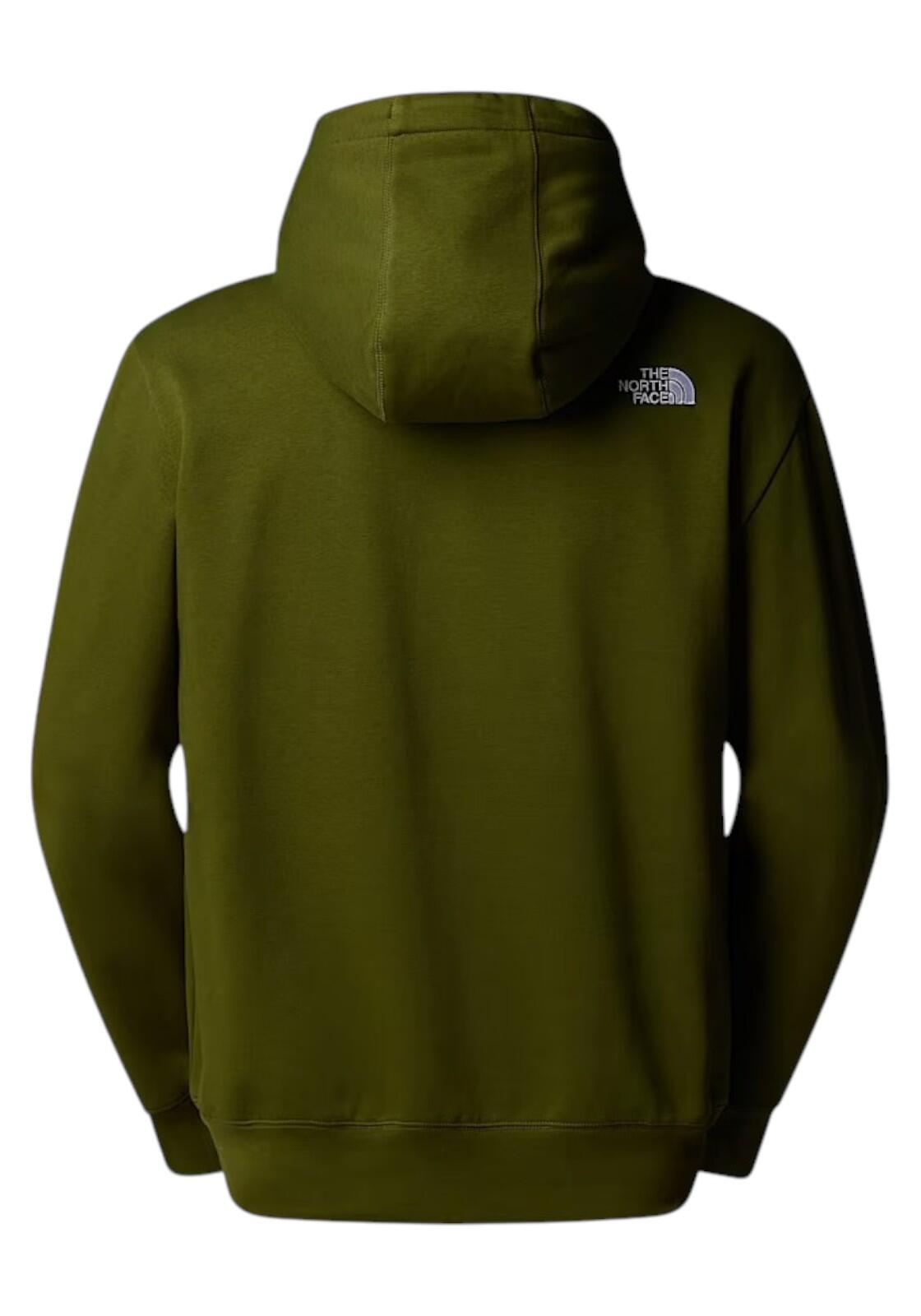 Sudaderas jerseys polares para Hombre The north face Essentials rx Verde 2/4