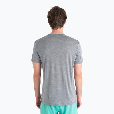 Heren trekking t-shirt icebreaker merino 125 cool-lite sphere iii ss tee metro