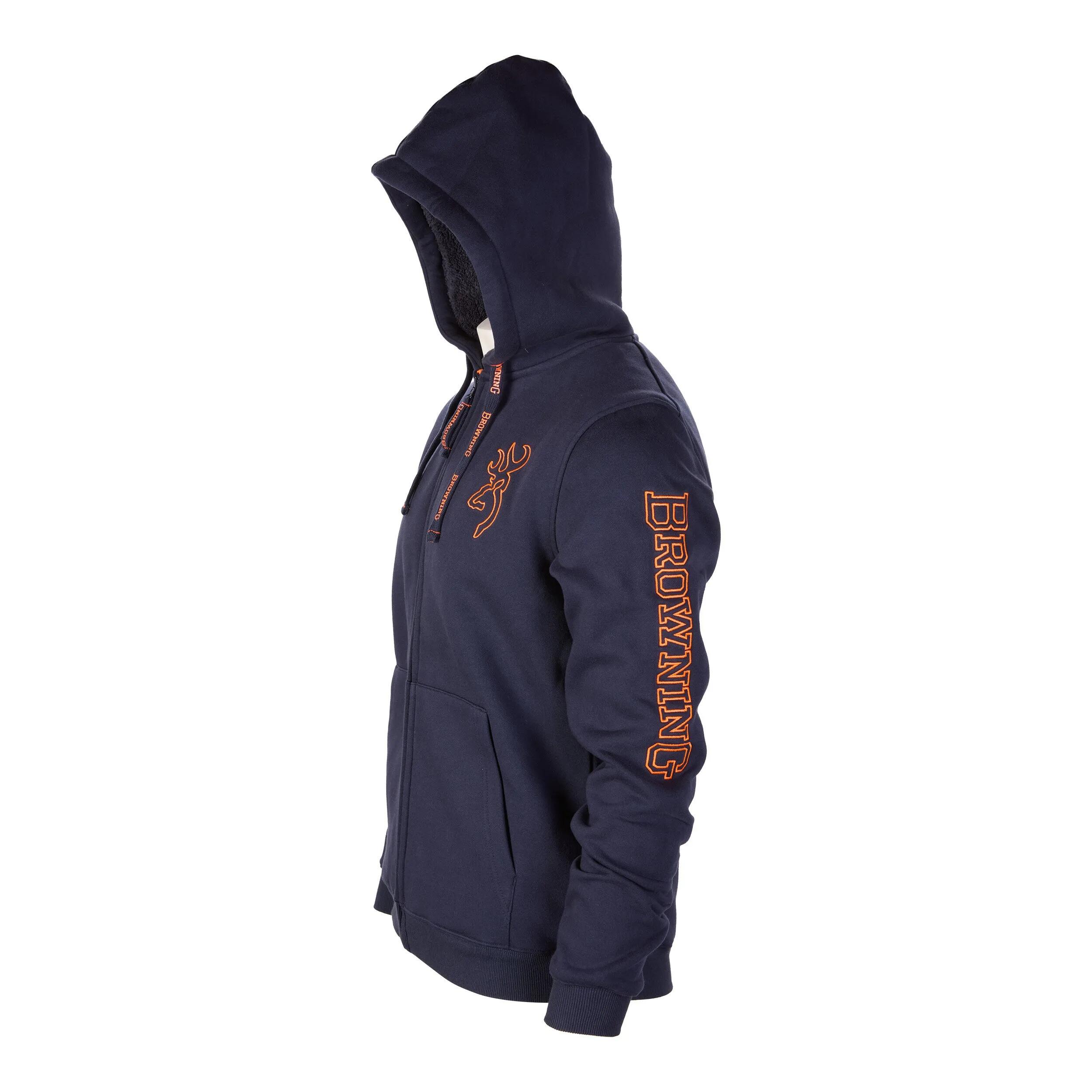 Sweatshirt com capuz e fecho de correr Browning Snapshot warm 6/6
