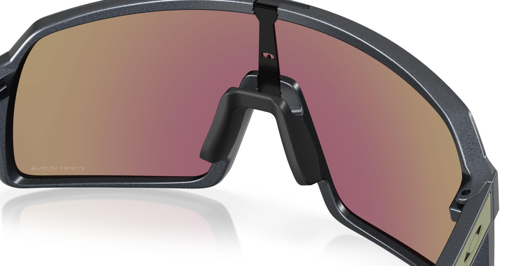 OCCHIALI OAKLEY SUTRO BLUE STEEL FORGE LENTE PRIZM SAPPHIRE 4/4