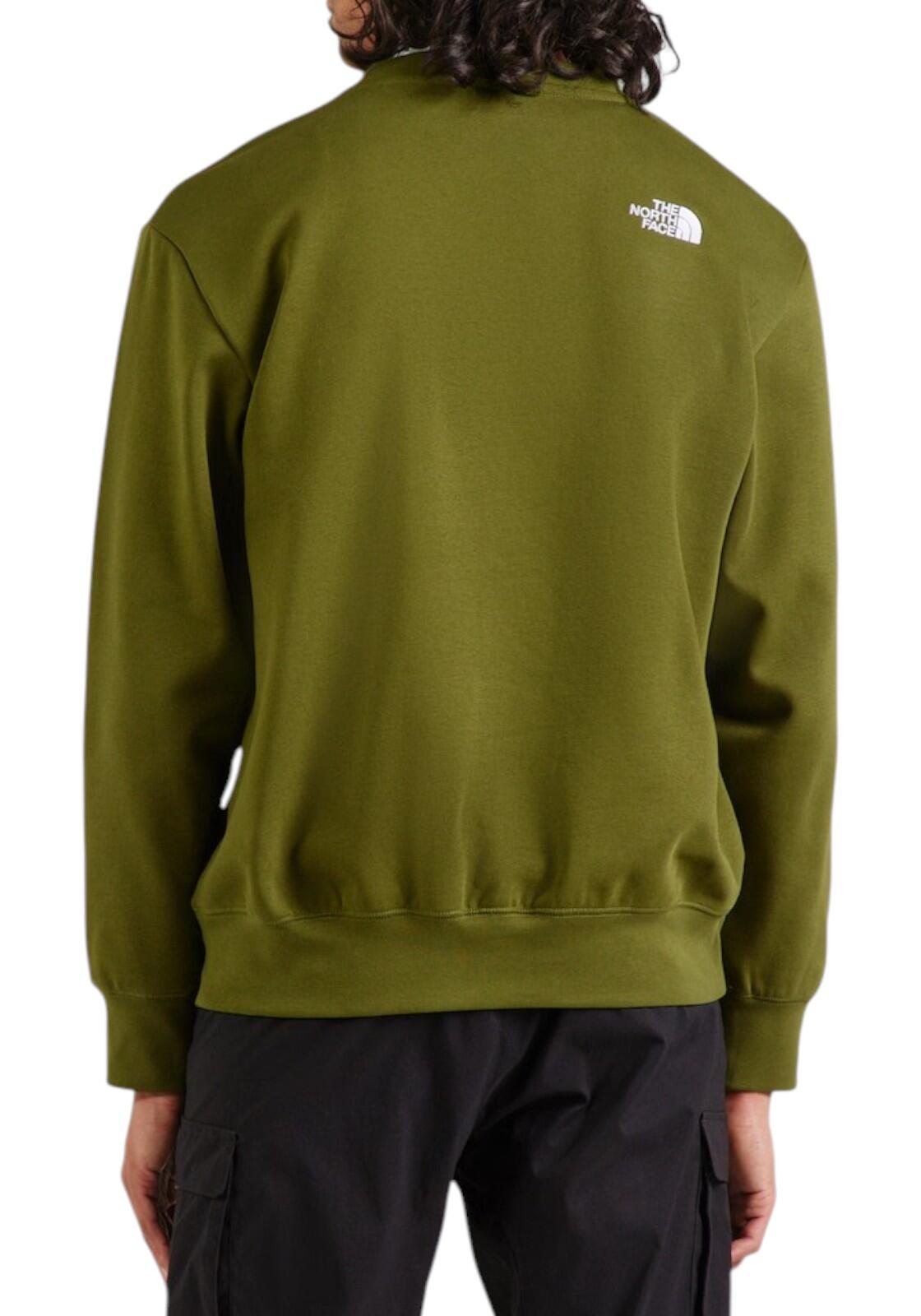 M ESS RELAXED CREW COL BRI 4/4