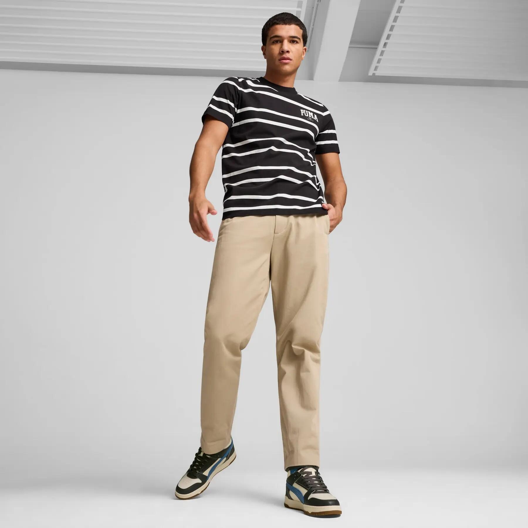Maglietta sportiva da uomo Puma SQUAD STRIPE 5/5