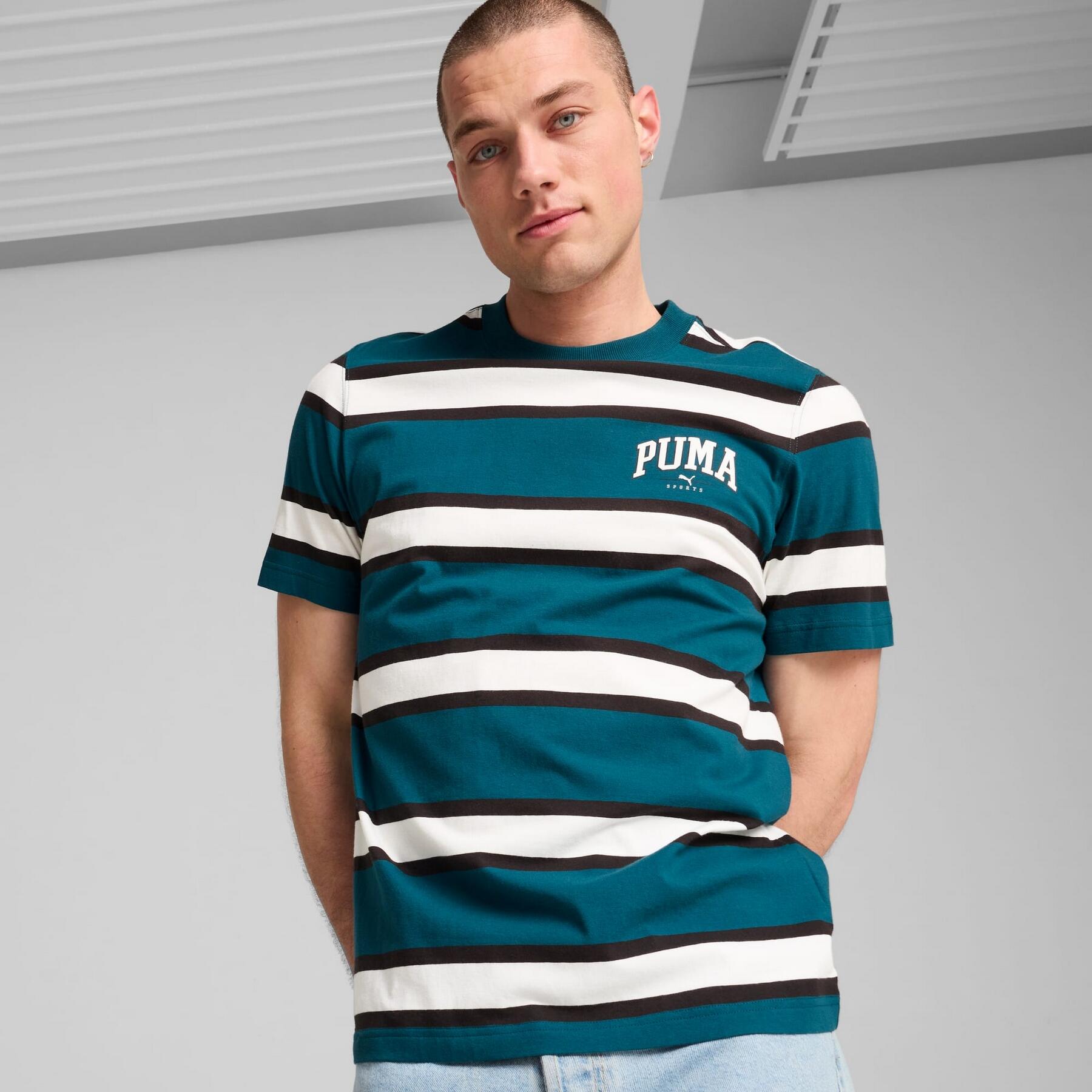 Puma Koszulka Squad Stripe Aop 68179322 3/5