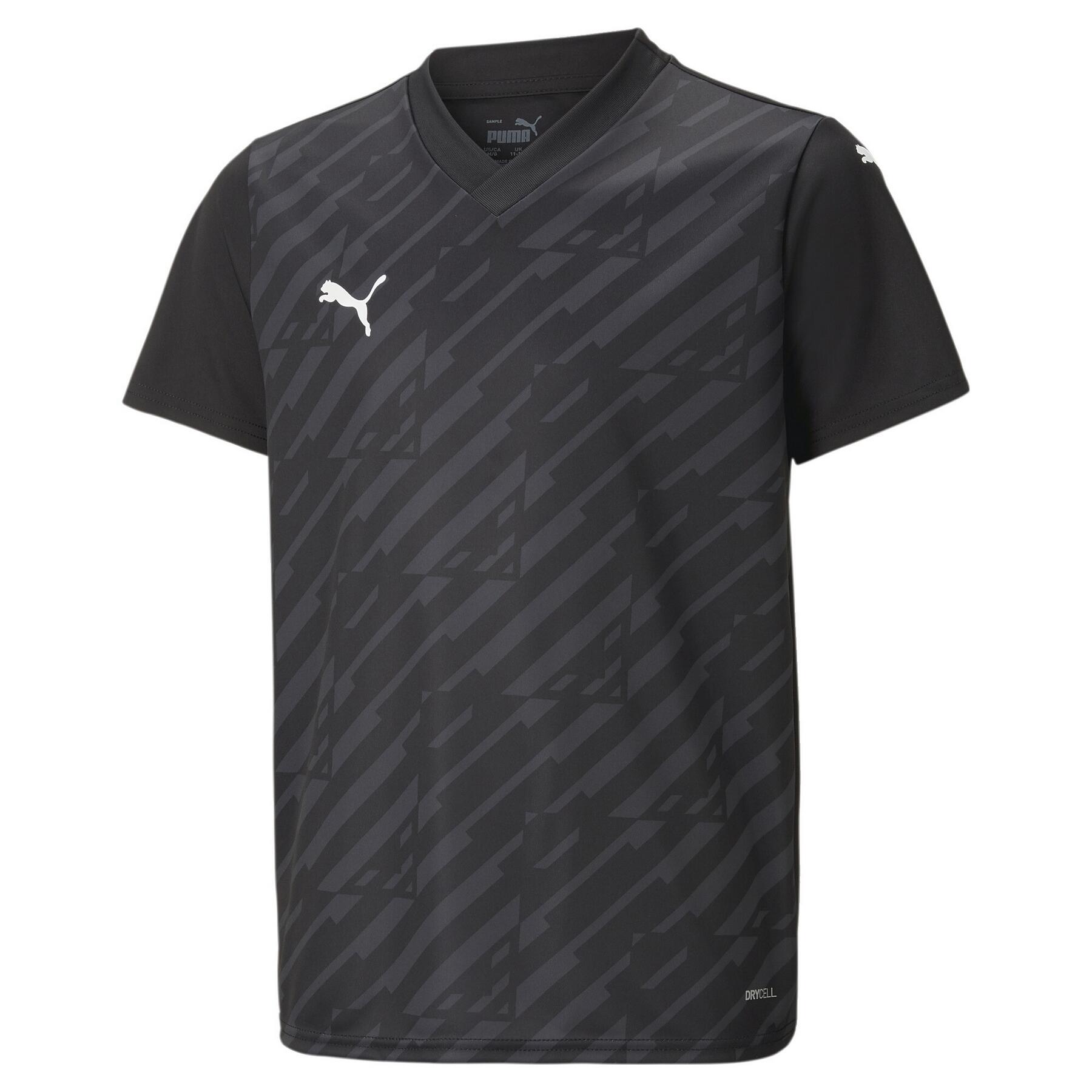 Puma Team Ultimate Maillot Manches Courtes Enfants - Noir 1/3
