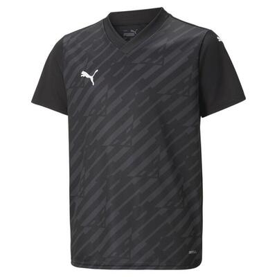 Puma team ultimate shirt korte mouw kinderen - zwart