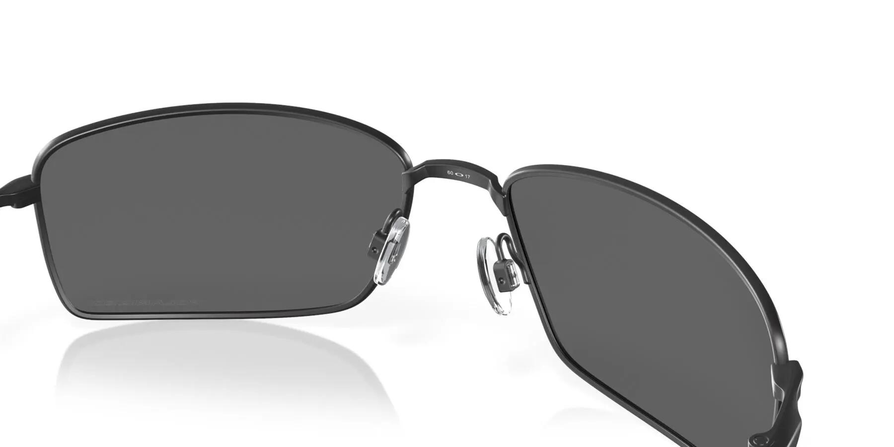 Occhiali da sole adulto Square Wire Matte Black Polarized OO4075 4/11