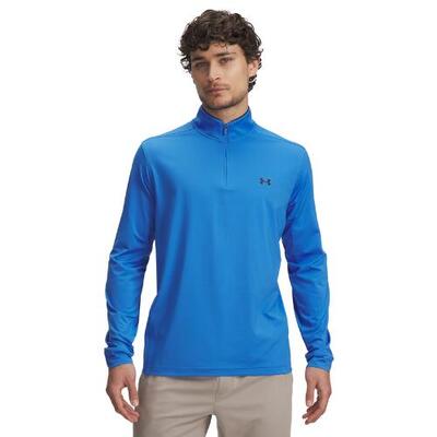 Under armour 1/4 zip-blue atlantis heren