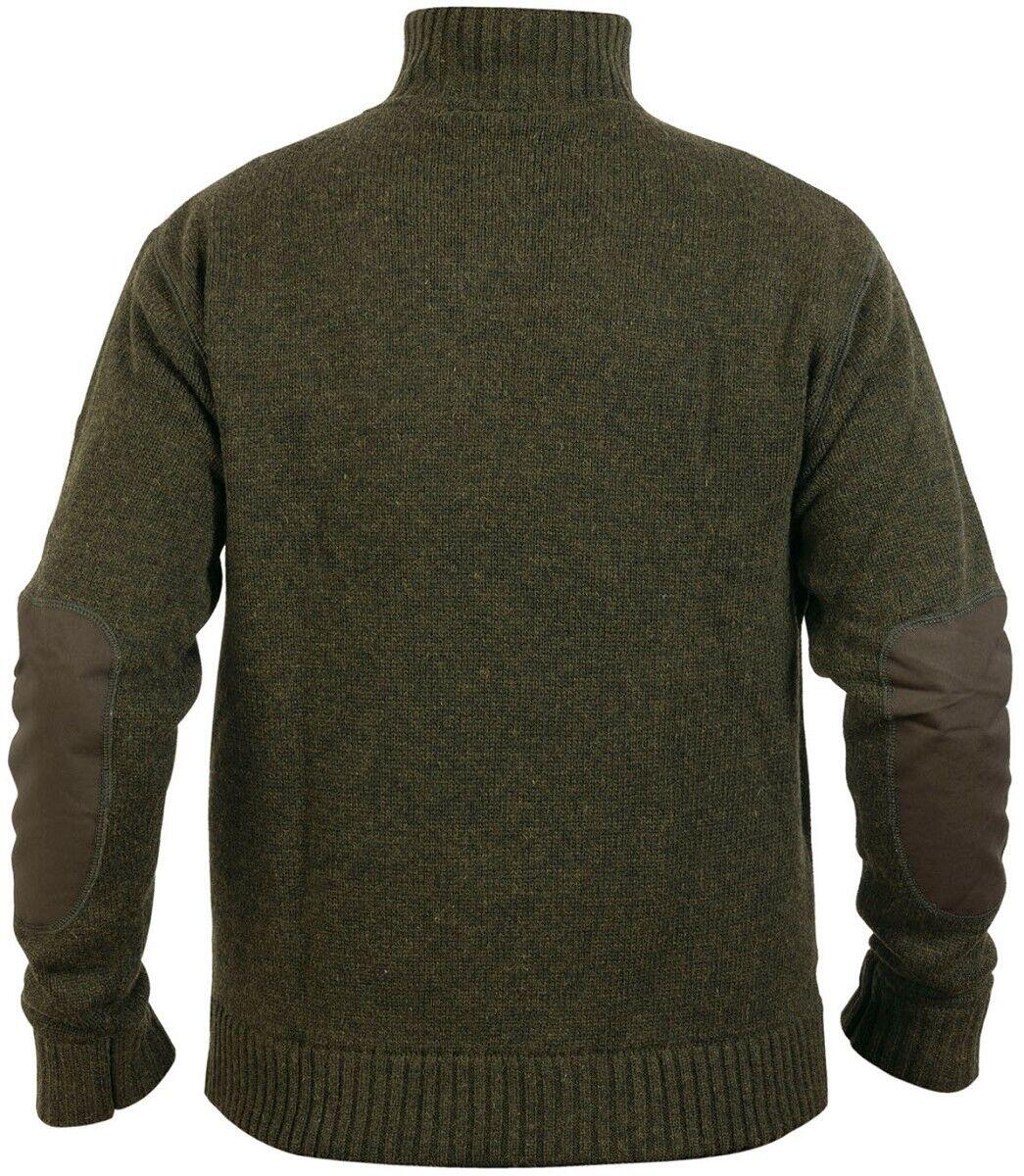 Hart Warmer Troyerpullover "Québec" oliv/grün Herren Jagdtroyer von Oefele 3/5