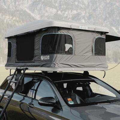 NATURBUMMLER Hartschalen-Dachzelt Flitzer I Größe L