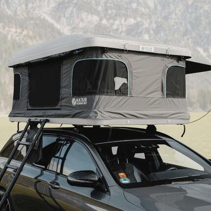 NATURBUMMLER Hartschalen-Dachzelt Flitzer I Größe L