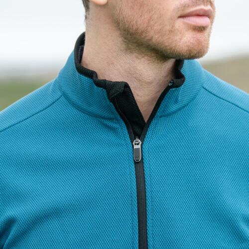 Callaway Blocked LS 1/4 Zip Pullover Blue Sapphire Heren 5/5