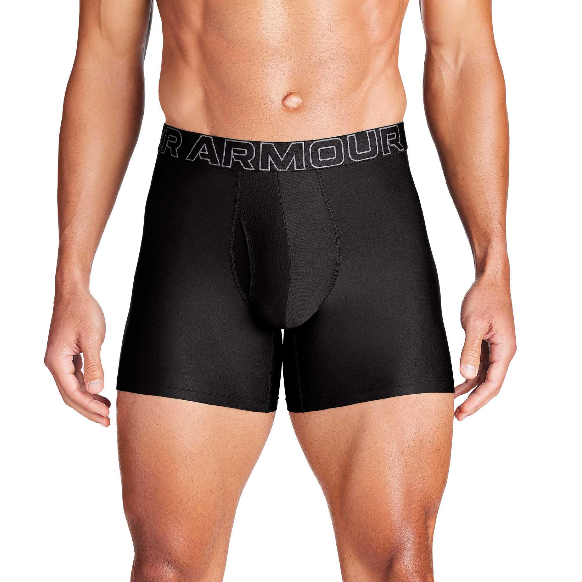 Boxer Hommes Paquet de 3 Conforme à la silhouette-UA PERFORMANCE TECH - SOLID 6 2/6
