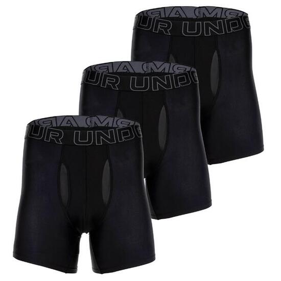 Boxershort Herren 3er Pack Figurbetont-UA PERFORMANCE TECH - SOLID 6 IN 3PK