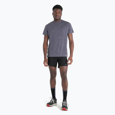 Heren trekking t-shirt icebreaker merino 125 cool-lite sphere iii ss tee night