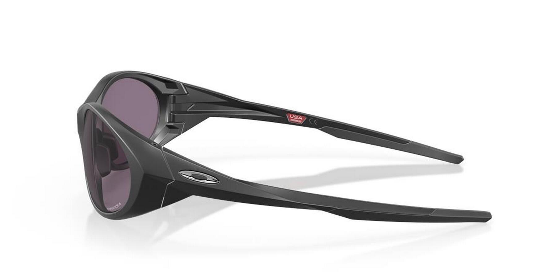 Lunettes de soleil Oakley Eye Jacket Redux gris noir 3/4