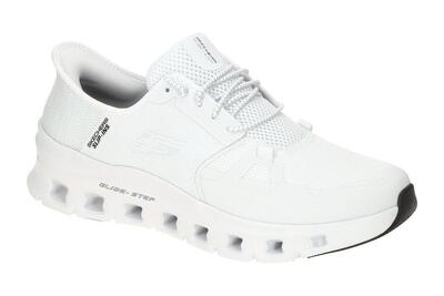 Skechers Glide Step Schuhe weiß Herren SLIP-INS 232930