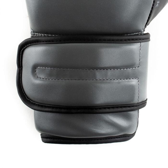 Everlast Powerlock 2R (Kick)bokshandschoenen | Antraciet/Zwart | 14-OZ 4/5