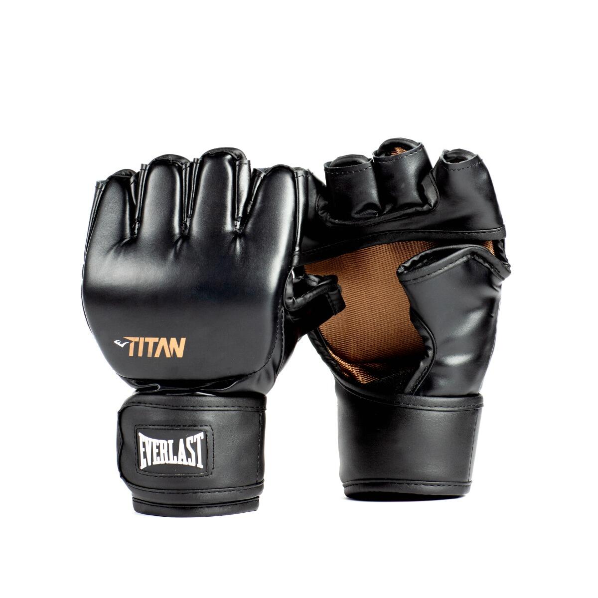 Everlast - Gants Everlast Titan Mma | Noir | S/m - Gants De Frappe - Noir - 40 M - Decathlon