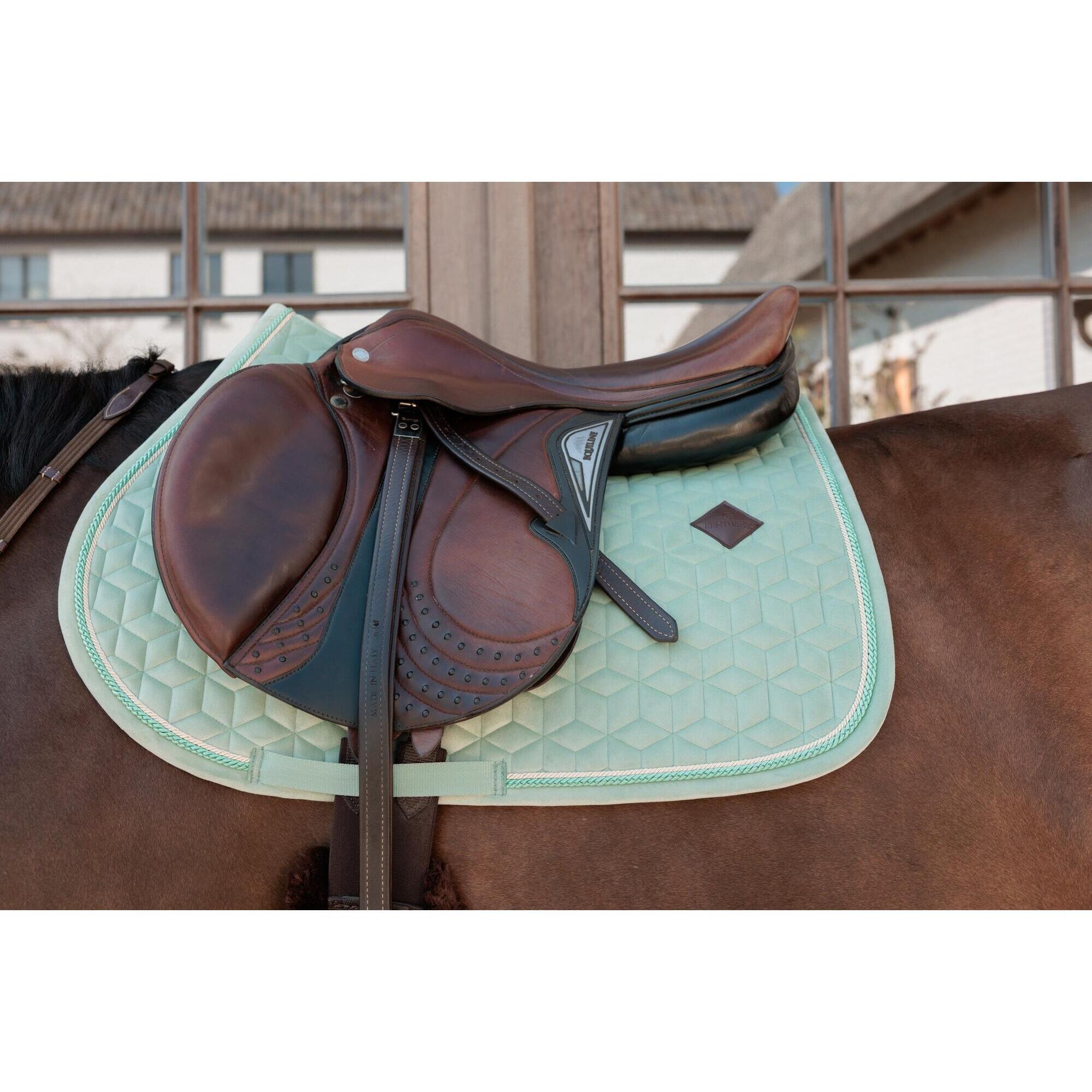 Kentucky Horsewear - Tapis Velvet Menthe Mixte - Kentucky - Tapis De Selle - Vert - Fs - Decathlon