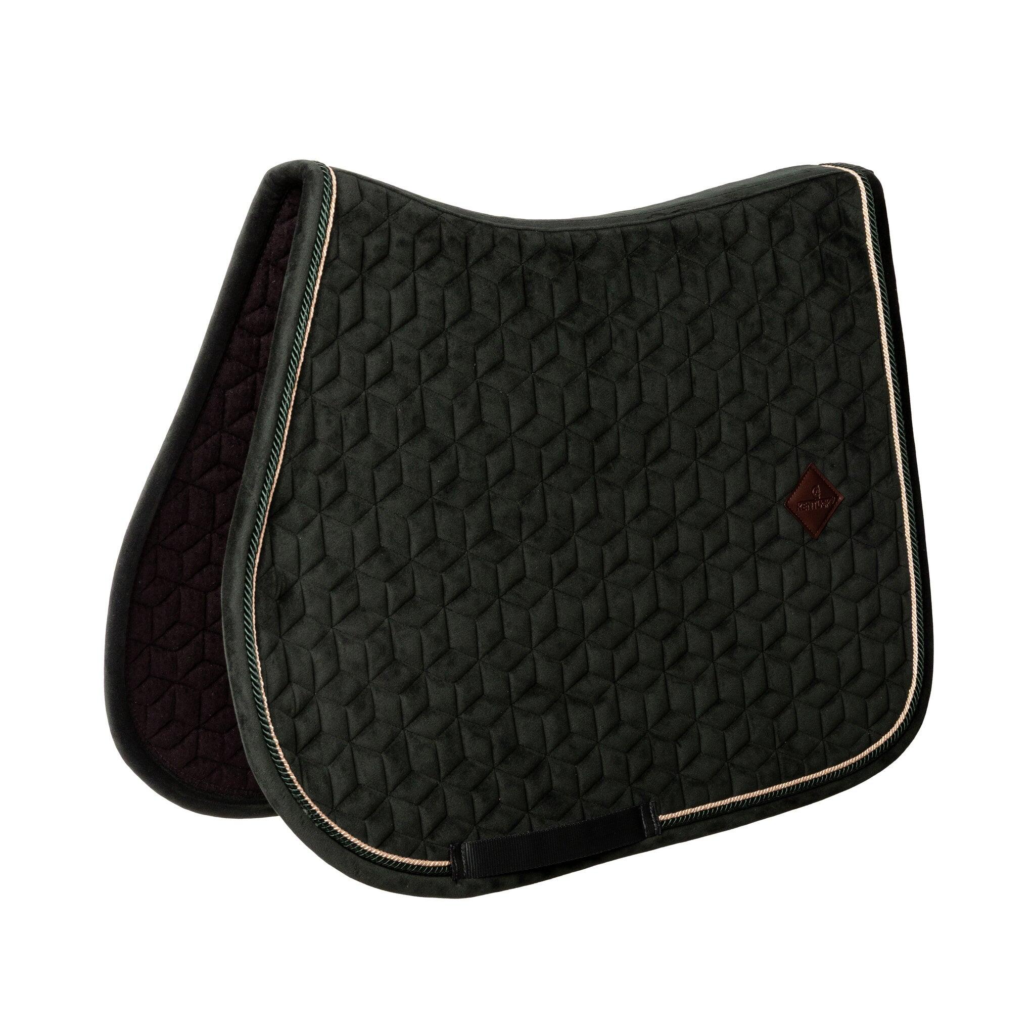 Tapis de selle Velvet Vert Sapin MIXTE - Kentucky 3/3