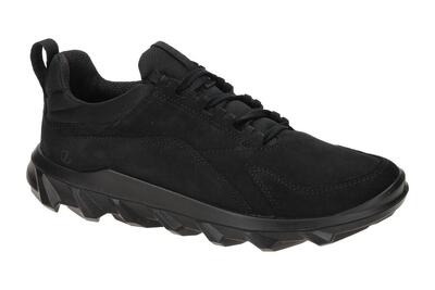 Ecco MX Schuhe Sneakers schwarz Damen Nubuck 820313