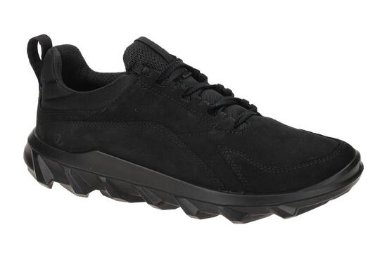 Ecco MX Schuhe Sneakers schwarz Damen Nubuck 820313