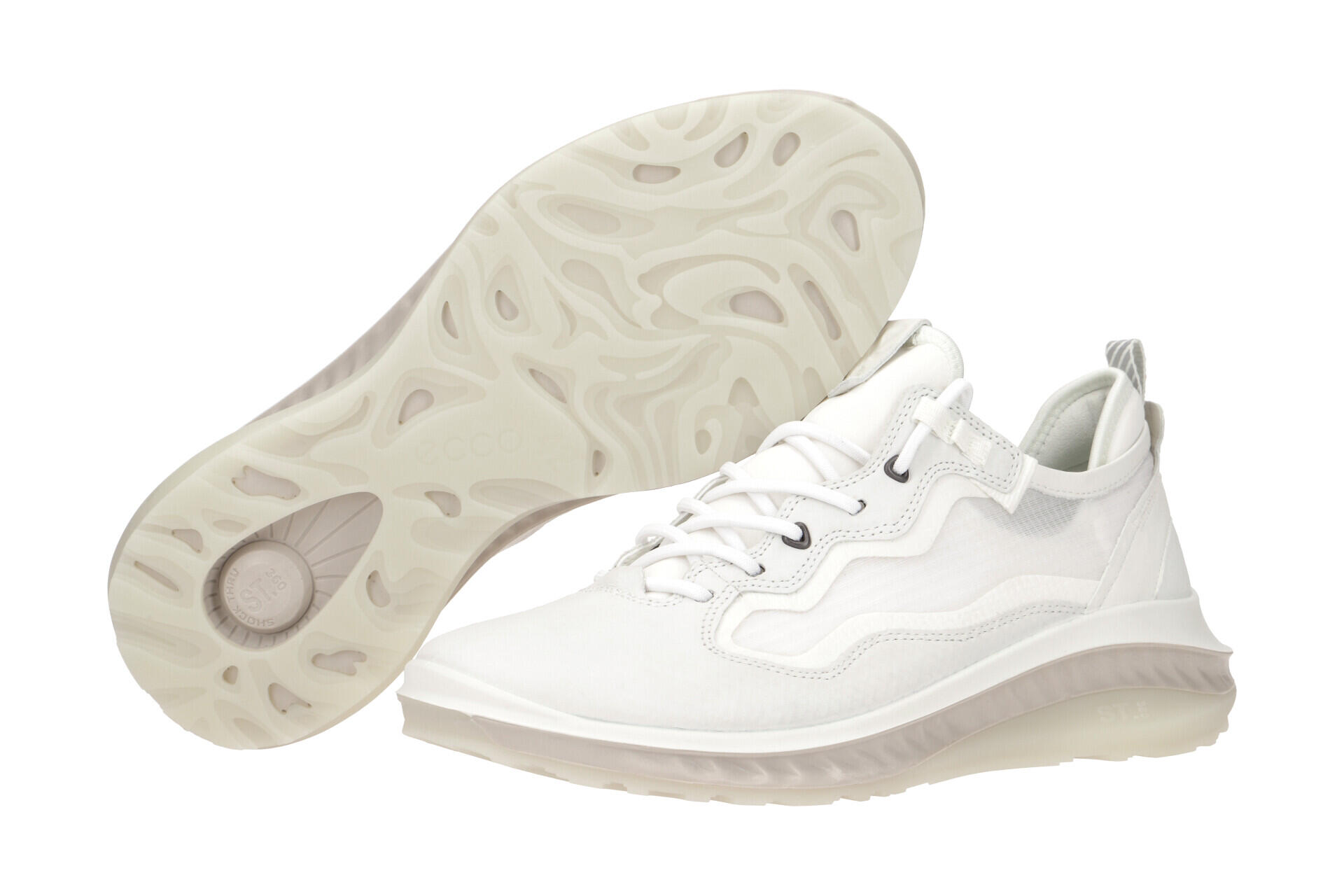 Ecco ST.360 Schuhe Herren Sneaker weiß 821324 3/7