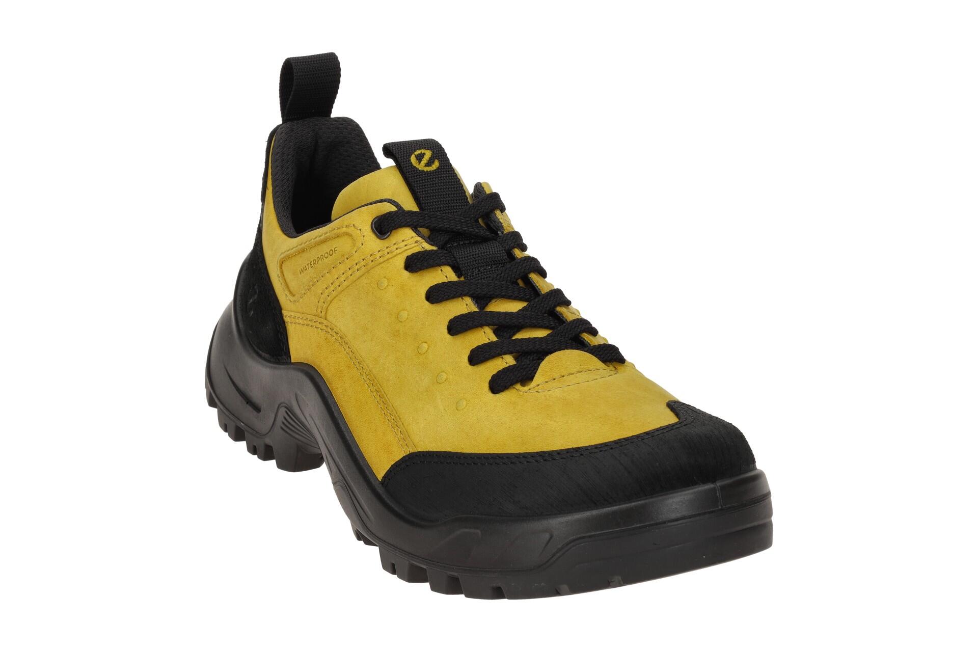 Ecco Offroad Herren Schuhe gelb Nubuck Waterproof 822354 3/7