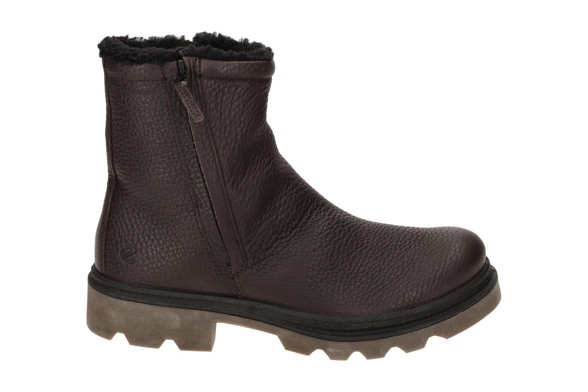 Ecco Grainer Herren Winter Stiefel braun mocha Waterproof 214804 2/7