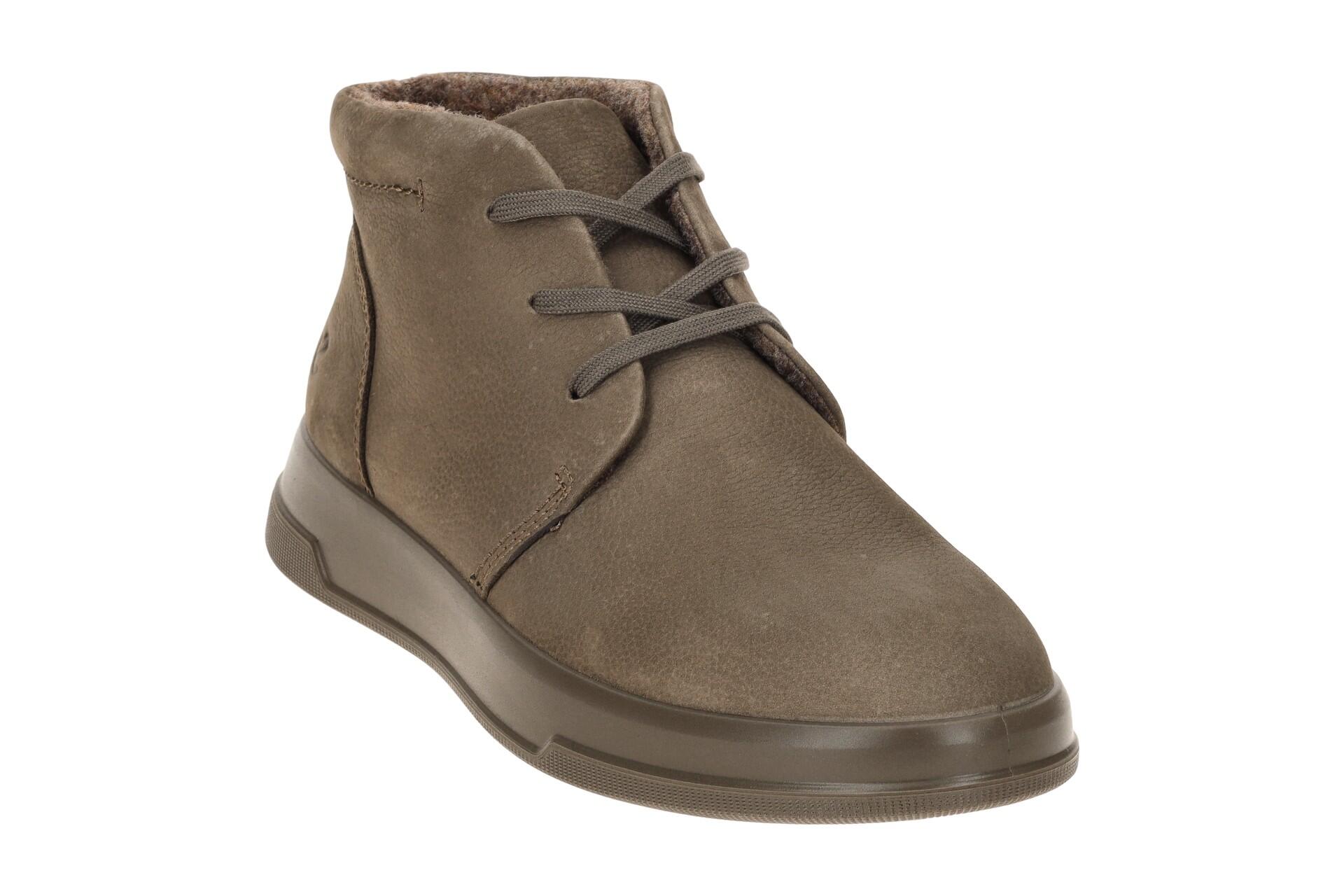 Ecco Move Stiefelette taupe grau Damen Mid Sneakers 223833 3/7