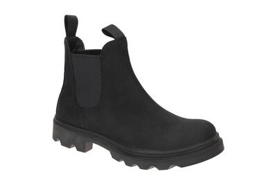 Ecco Grainer Chelsea Stiefelette schwarz Nubuck 214703